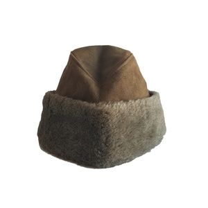 Vintage North King Mens Leather Hat